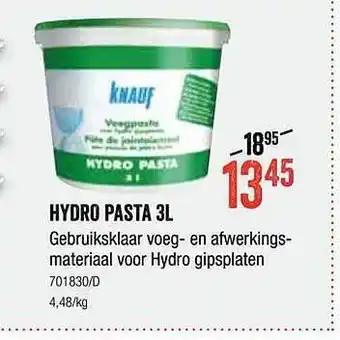 Hydro pasta 3l