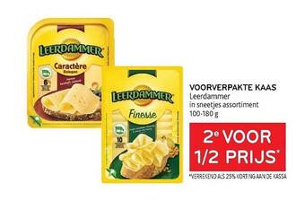 Alvo Voorverpakte kaas leerdammer aanbieding