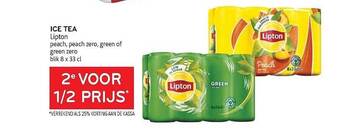 Alvo Ice tea lipton aanbieding