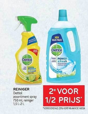 Alvo Reiniger dettol aanbieding