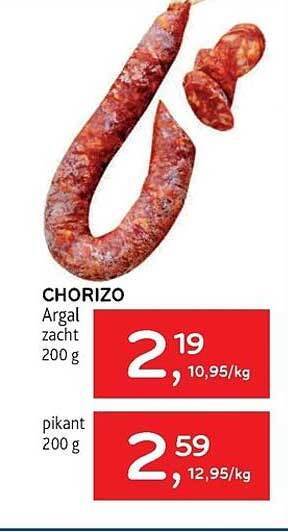 Chorizo argal