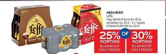 Alvo Abdijbier leffe aanbieding