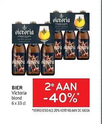 Alvo Bier victoria blond aanbieding