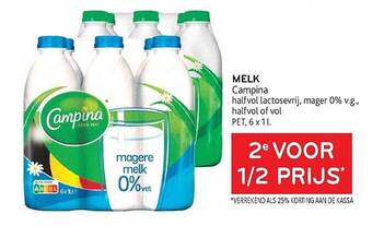 Alvo Melk campina aanbieding