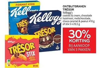 Alvo Ontbijtgranen trésor kellogg's aanbieding