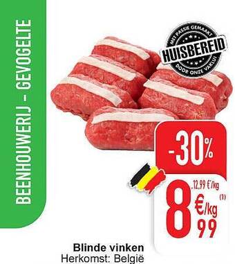 Cora Blinde vinken aanbieding
