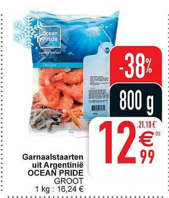 Cora Garnaalstaarten uit argentiniё ocean pride aanbieding