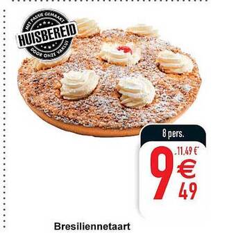 Cora Bresiliennetaart aanbieding