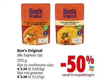 Ben's original express rijst
