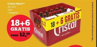 Spar Cristal alken aanbieding