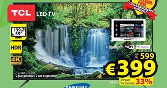 ElectroStock Tcl led tv aanbieding