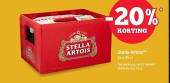 Spar Stella artois aanbieding