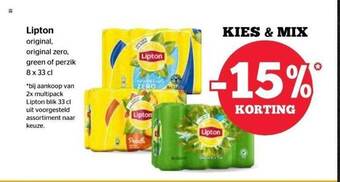 Spar Lipton aanbieding