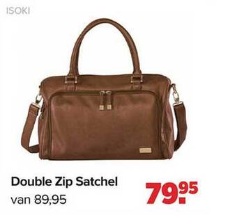 Baby-Dump Double zip satchel aanbieding