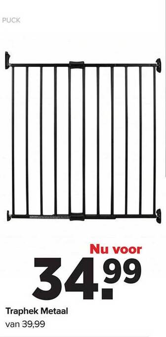 Baby-Dump Traphek metaal aanbieding