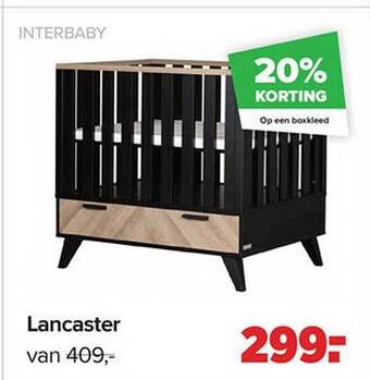 Baby-Dump Lancaster aanbieding