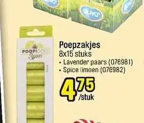 Happyland Poepzakjes aanbieding