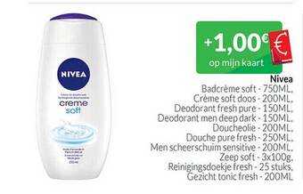 Intermarché Nivea aanbieding