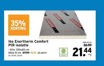 GAMMA Iko enertherm comfort pir isolatie aanbieding