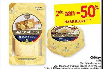 Intermarché Chimay kaas aanbieding