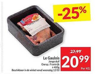 Intermarché Le gaulois jonge duif aanbieding