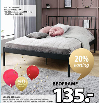Jysk Abildro Bedframe aanbieding