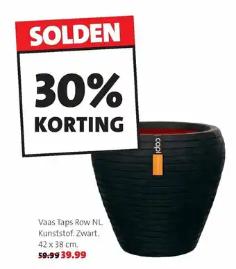 Intratuin Vaas Taps Row NL aanbieding