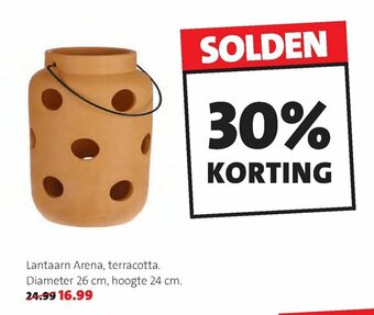 Lantaarn Arena, terracotta.