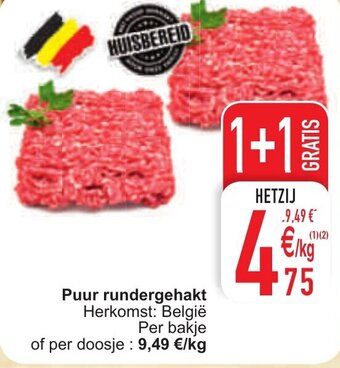 Cora Puur rundergehakt aanbieding