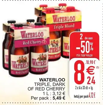 Cora Waterloo Triple, Dark of Red Cherry aanbieding