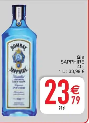 Cora Gin Sapphire aanbieding