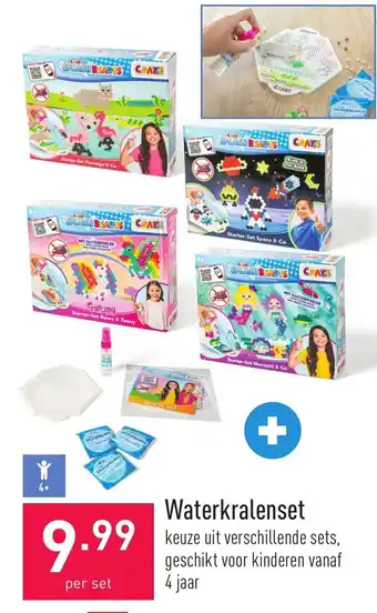ALDI Waterkralenset per set aanbieding