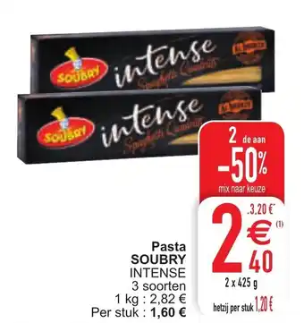 Cora Soubry Pasta aanbieding
