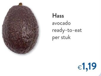 OKay Hass avocado ready-to-eat per stuk aanbieding