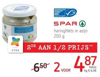 Haringfilets in azijn 200g