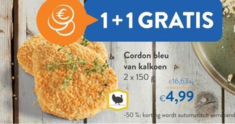 Cordon Bleu van Kalkoen 2 x 150g