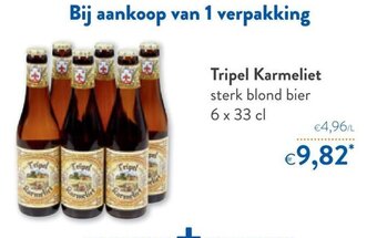 OKay Tripel Karmeliet Sterk Blond Bier 6 x 33cl aanbieding