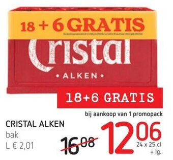 Spar Colruyt Cristal Alken aanbieding