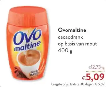 Ovomaltine Cacaodrank op Basis van Mout 400g