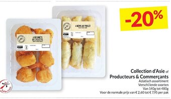 Intermarché Collection d'Asie of Producteurs & Commercants aanbieding