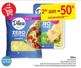 Intermarché Dilea Zero Lactose Verschillende Soorten aanbieding