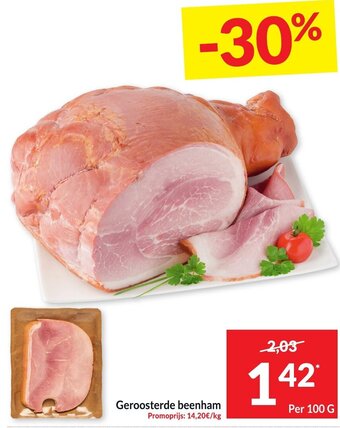 Intermarché Geroosternde Beenham 100g aanbieding