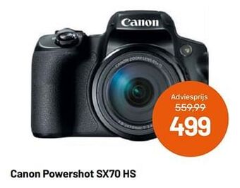 Kamera Express Canon powershot sx70 hs aanbieding