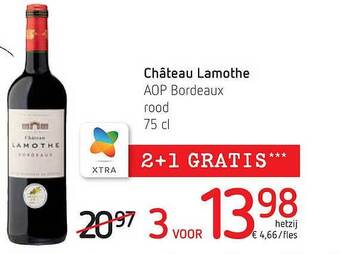 Spar Château lamothe aop bordeaux aanbieding