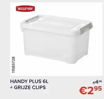 Handy plus 6l + grijze clips