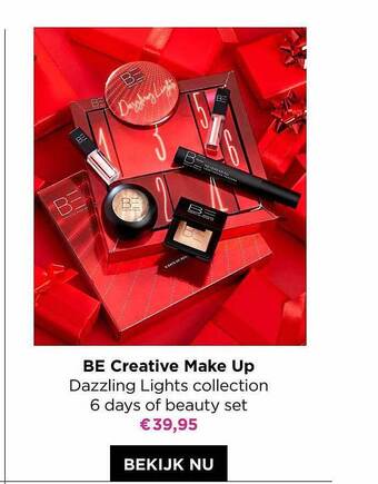 ICI PARIS XL Be creative make up dazzling lights collection 6 days of beauty set aanbieding
