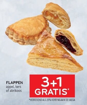 Flappen Appel, kers of Abrikoos