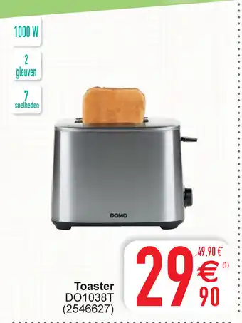 Cora Domo toaster DO1038T (2546627) aanbieding