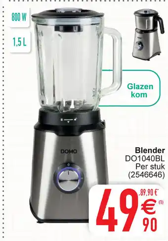 Cora Domo blender DO1040BL (2546646) aanbieding