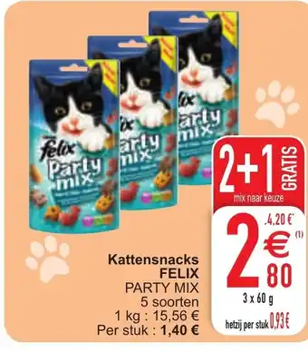 Kattensnacks Felix